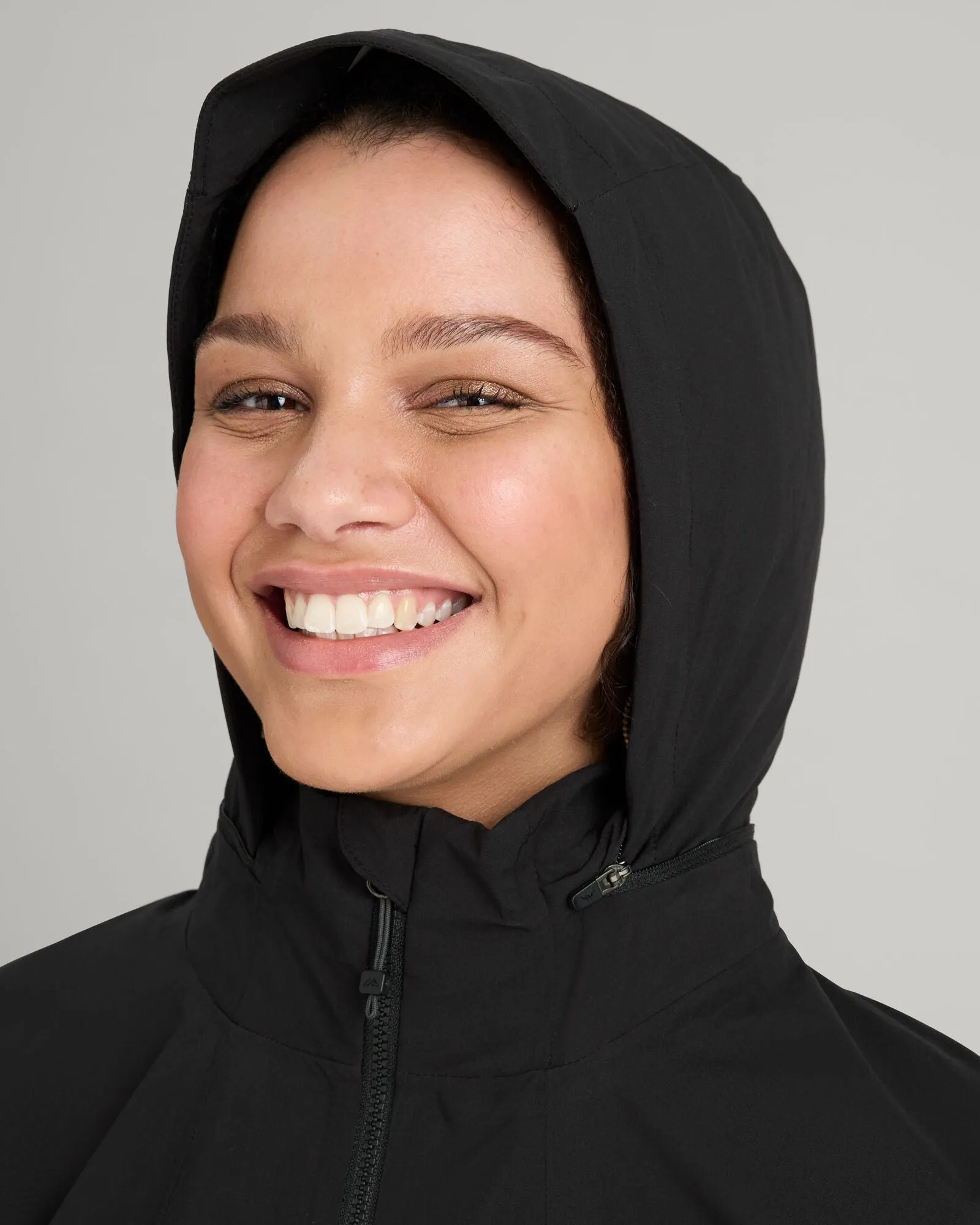 Women's Trailhead Stretch 2.5-layer Rain Parka - Black Stingray