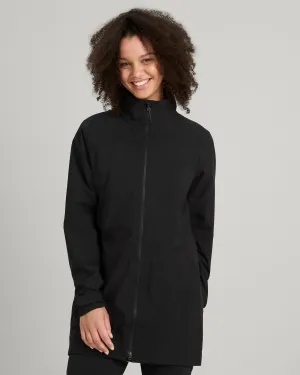 Women's Trailhead Stretch 2.5-layer Rain Parka - Black Stingray