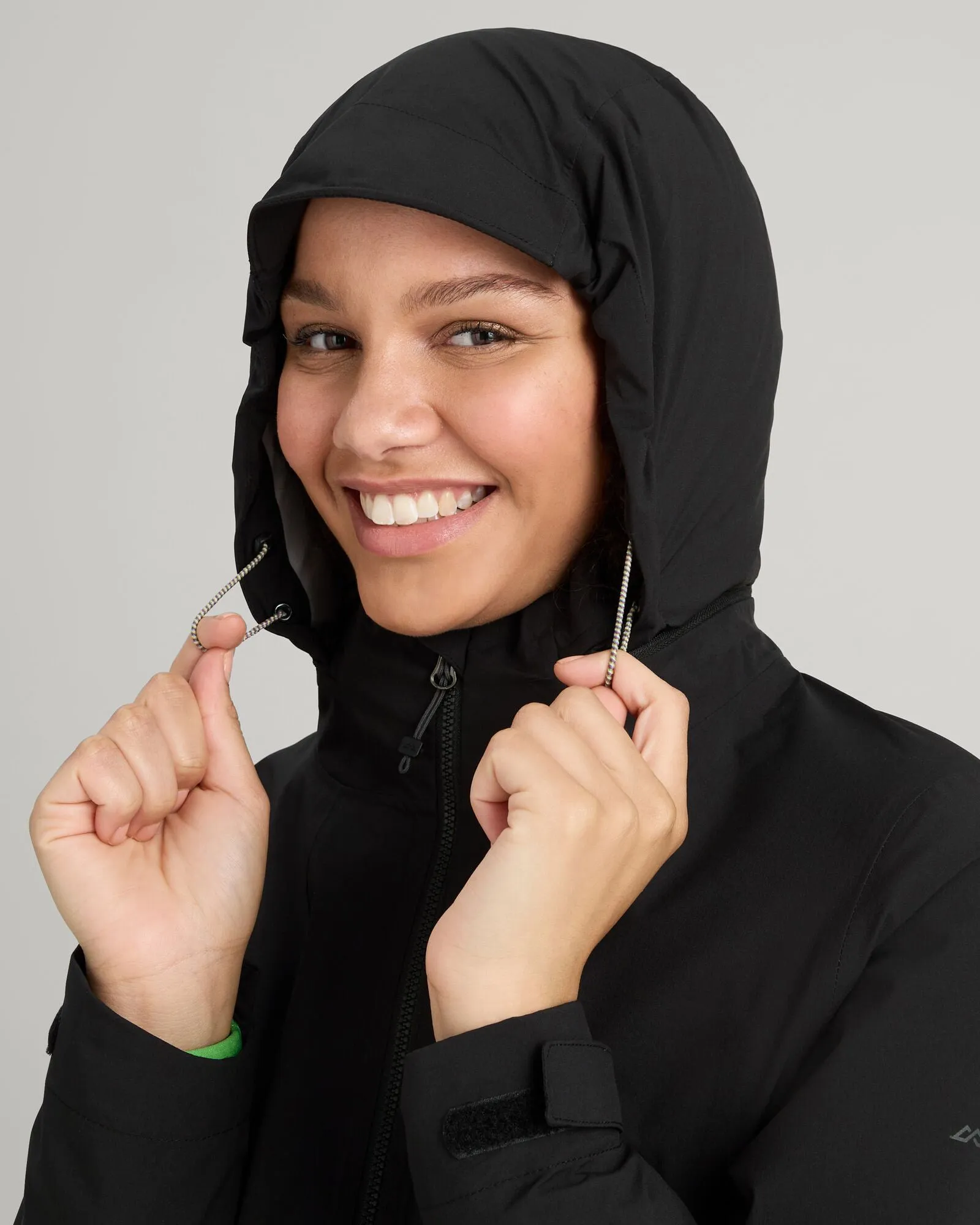 Women's Trailhead Stretch 2.5-layer Rain Parka - Black Stingray