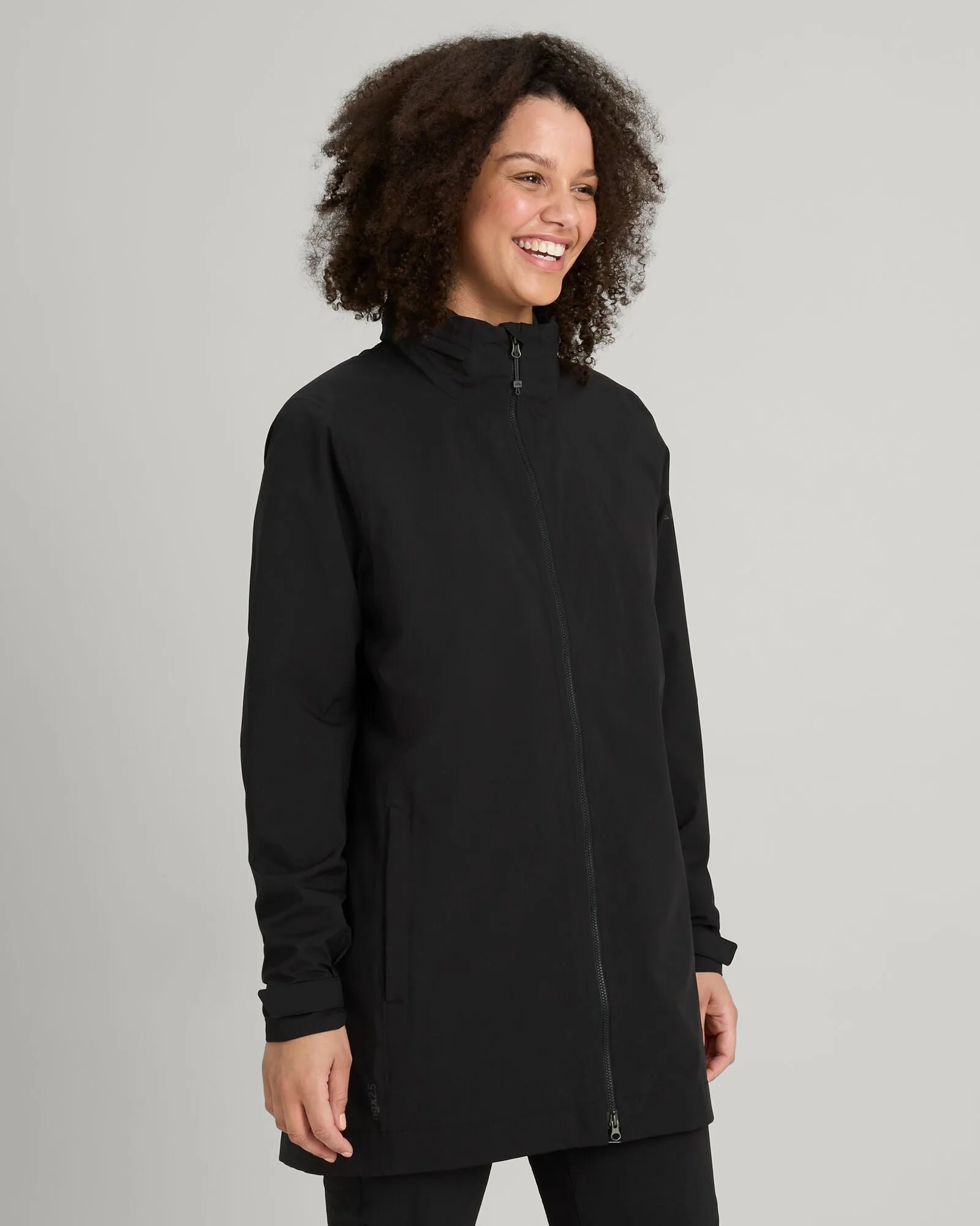 Women's Trailhead Stretch 2.5-layer Rain Parka - Black Stingray