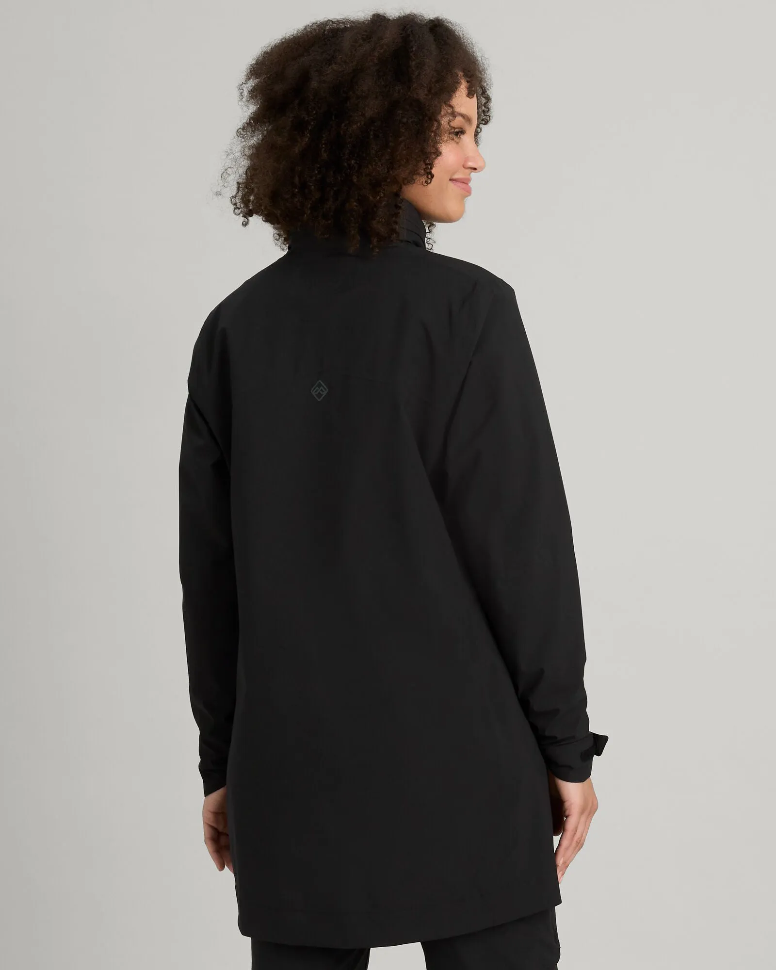 Women's Trailhead Stretch 2.5-layer Rain Parka - Black Stingray