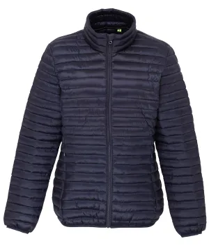 Womens tribe fineline padded jacket | Navy
