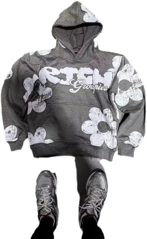 Y2k Hoodie Men Women Graphic Grunge Aesthetic Hoodies Vintage Hooded Oversized Pullover Sweatshirt Jacket Hip Hop