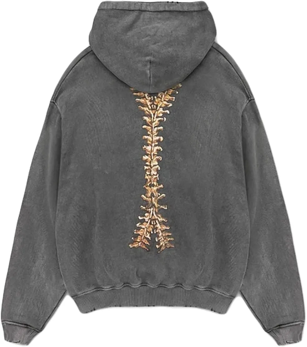 Yoawdats Women Casual Zip Up Hoodie Long Sleeve Vintage Graphic Print Oversized Aesthetic Sweatshirt Y2K Jacket Streetwear